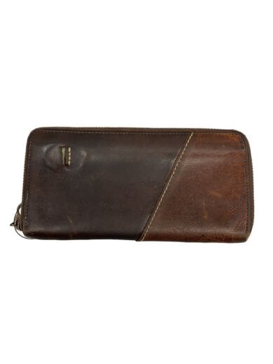 商品画像：長財布/レザー/BRW/無地/メンズ// 1