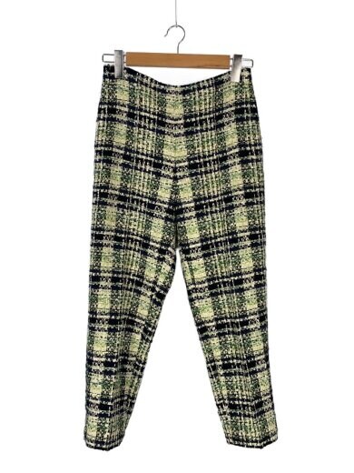 商品画像：ファンシーツイードストレートパンツ/ボトム/36/コットン/GRN/6514-299-1296 1