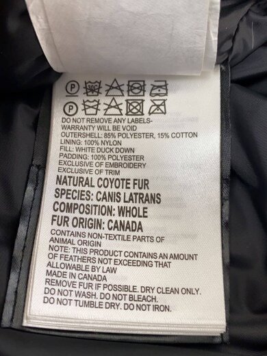 商品画像：ダウンジャケット/M/ポリエステル/BLK/3426MA 5