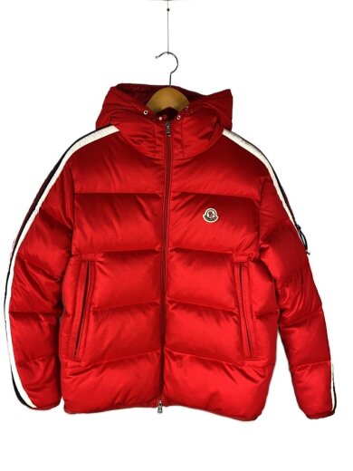 商品画像：ダウンジャケット/3/ポリエステル/RED 1
