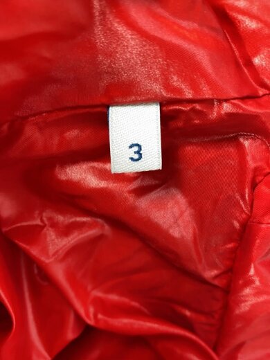 商品画像：ダウンジャケット/3/ポリエステル/RED 4