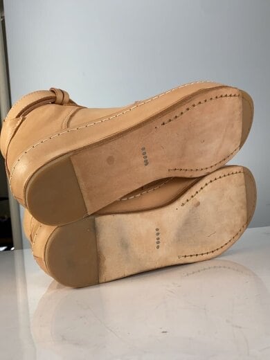 商品画像：manual industrial products 01/ハイカットスニーカー/5/BEG/レザー// 4