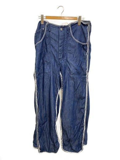 商品画像：PIPING DENIM PANTS/ボトム/M/デニム/IDG/無地/TA21FF015 1