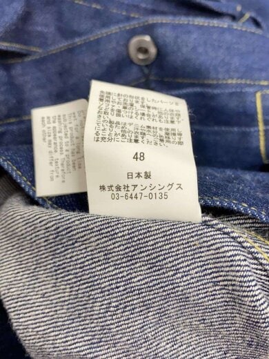 商品画像：No.213 Denim Jacket/デニム/Gジャン/48/コットン/IDG/無地/25aap-01-39 4