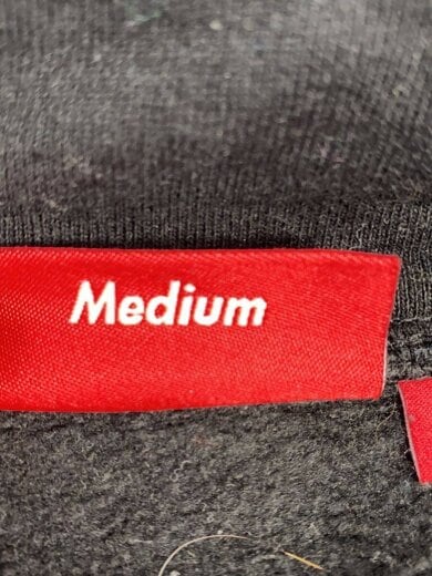 商品画像：25aw/crest applique half zip pullover/スウェット/M/コットン/BLK 4