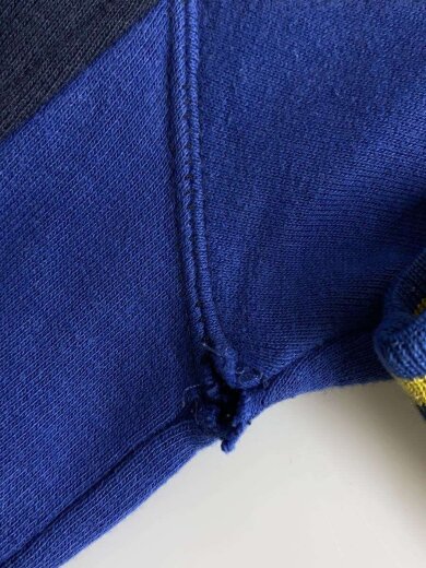 商品画像：スウェット/M/コットン/NVY/プリント 6