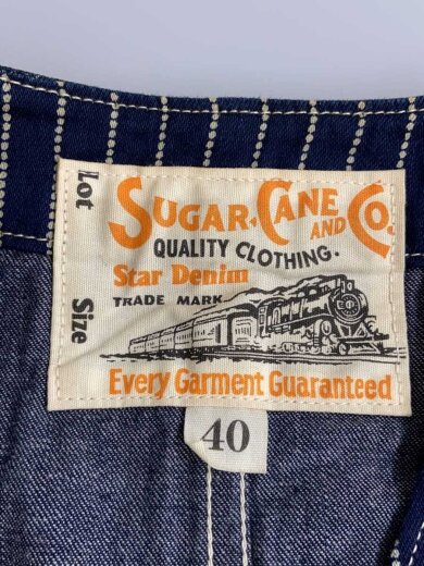 商品画像：9oz WABASH STRIPE WORK VEST/ベスト/40/コットン/IDG/ストライプ/SC12654 3