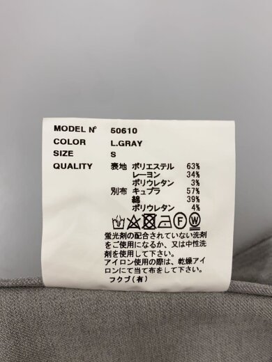商品画像：2WAY CROPPED PANTS/ボトム/S/ポリエステル/GRY/無地/50610// 5