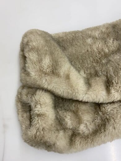 商品画像：フェイクファーショートコート/M/ポリエステル/BEG/6318/279/706 5