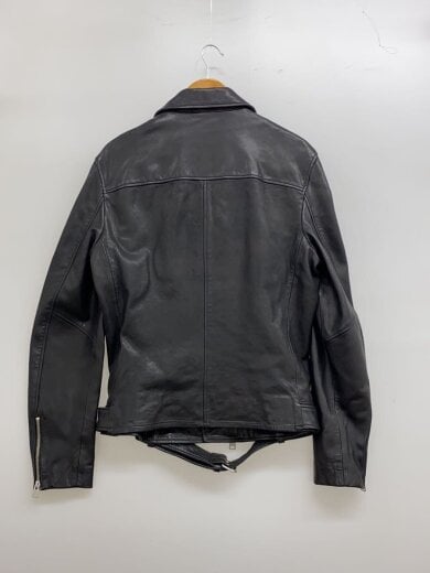 商品画像：KODEY BIKER/ダブルライダースジャケット/M/羊革/BLK/無地/ML003N 2