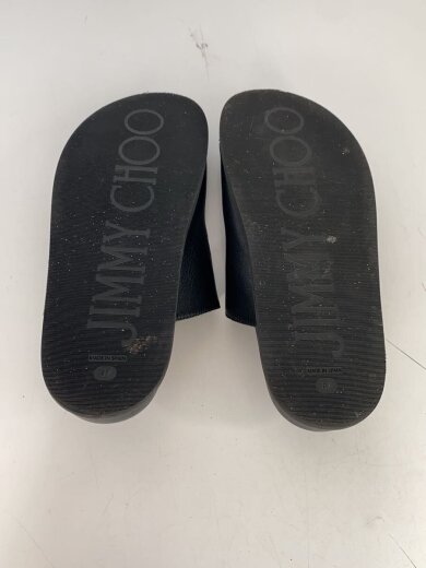 商品画像：FAYENCE SANDAL/サンダル/37/BLK/レザー/J00016141737/パール傷 4