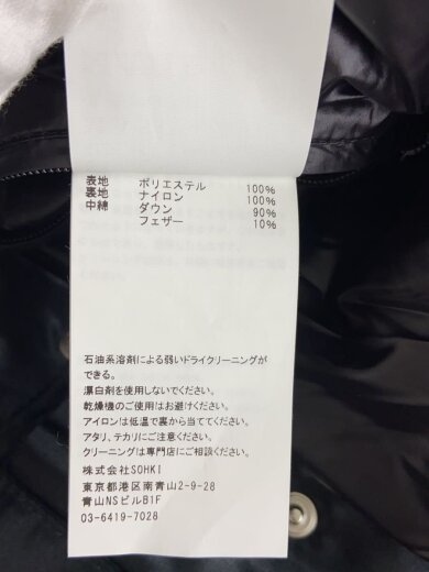 商品画像：24FW/MUMMY DOWN JACKET/48/ポリエステル/BLK/無地/MPFW-BL0624 4