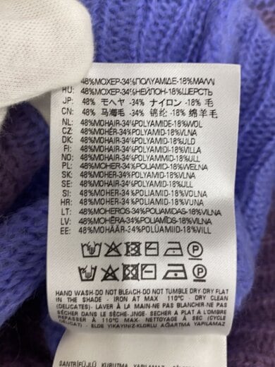 商品画像：ニット・セーター(厚手)/L/モヘア/PUP/m-ilady 5