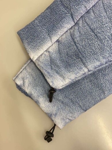 商品画像：ブルゾン/XS/ポリエステル/BLU/w-day-print 6