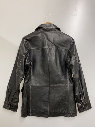商品画像：OLD GAP/カーコート/レザージャケット・ブルゾン/S/牛革/BLK/無地 2