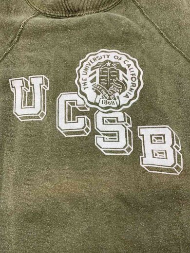 商品画像：60s/四本針/半袖スウェット/UNIVERSITY OF CALIFORNIA/フラットシーマ// 3