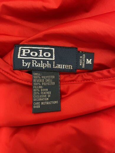 商品画像：リバーシブル/ダウンベスト/M/ポリエステル/RED/無地 3