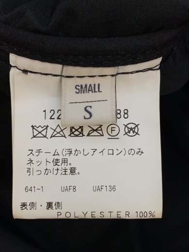 商品画像：コート/S/ポリエステル/BLK/1225-699-9688// 4