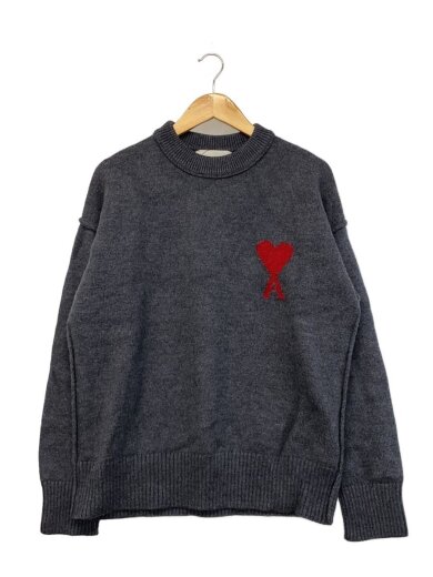 商品画像：ニット・セーター(厚手)/ウール/GRY/UKS838.018 1