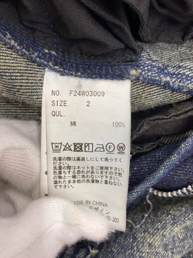 商品画像：MULTI-POCKET DENIM CARGO/カーゴパンツ/2/デニム/IDG/無地/F24W03009// 5
