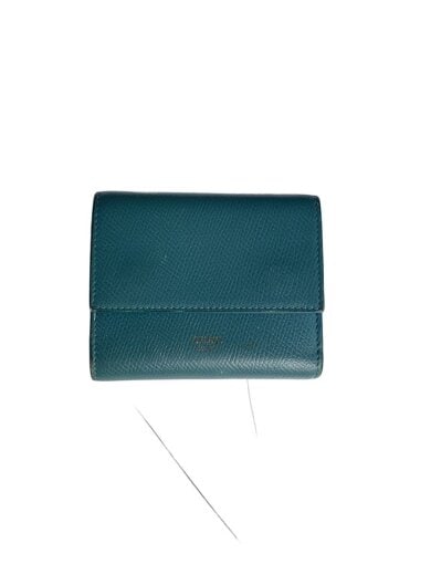 商品画像：スモール トリフォールドウォレット/3つ折り財布/レザー/BLU/レディース/10b573bel// 1