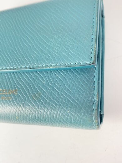 商品画像：スモール トリフォールドウォレット/3つ折り財布/レザー/BLU/レディース/10b573bel// 8