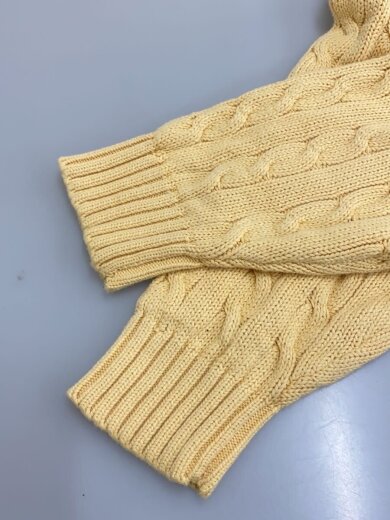 商品画像：90s/巨人タグ/ニット・セーター(薄手)/XL/コットン/YLW/無地// 4