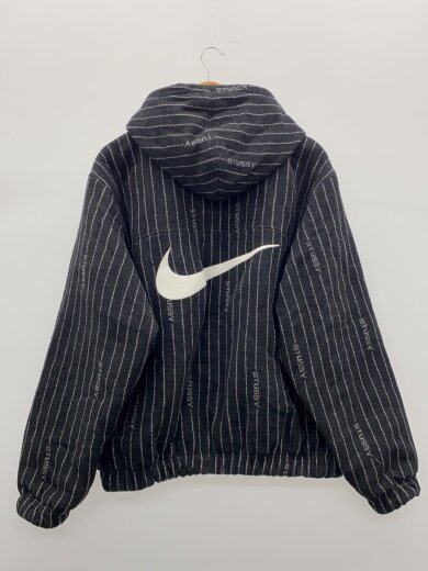商品画像：Striped Wool Jacket/ジャケット/L/--/BLK/ストライプ/dr4023-010// 2