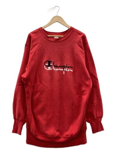 商品画像：90s/USA製/REVERSE WEAVE/スクリプトロゴ/スウェット/XXL/コットン/RED// 1