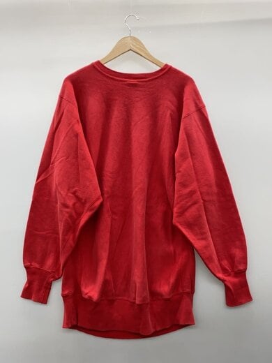 商品画像：90s/USA製/REVERSE WEAVE/スクリプトロゴ/スウェット/XXL/コットン/RED// 2