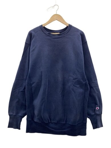 商品画像：90s/USA製/REVERSE WEAVE/目無し/スウェット/XXL/コットン/NVY// 1