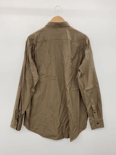 商品画像：25AW/WASHED FINX TWILL SHIRT/長袖シャツ/5/コットン/KHK/A25AS01TN 2