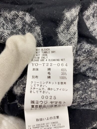 商品画像：Tシャツ/2/コットン/BLK/ドット/YO-T22-064// 4