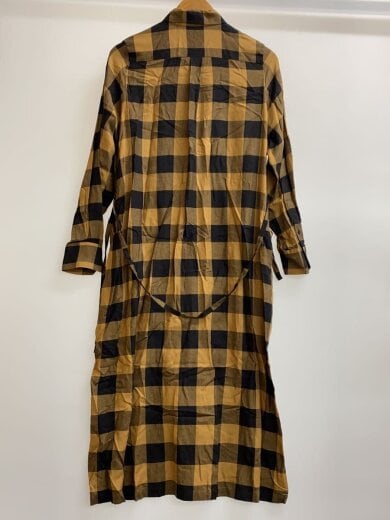 商品画像：24AW/RAYON PLAID DRESS/長袖ワンピース/1/レーヨン/BRW/チェック/16241// 2
