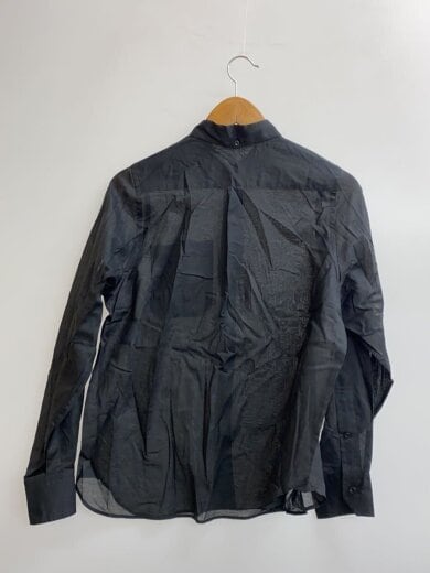 商品画像：25SS/cotton lawn shirt/長袖シャツ/1/コットン/BLK/無地/15234// 2