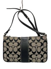 ショルダーバッグ/カシミア/BLK/総柄/05J-6338