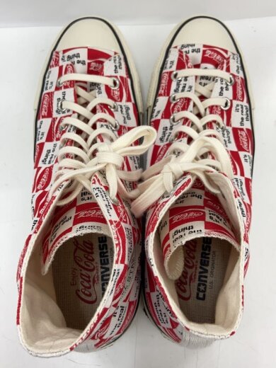 商品画像：ハイカットスニーカー/26.5cm/RED/キャンバス 3