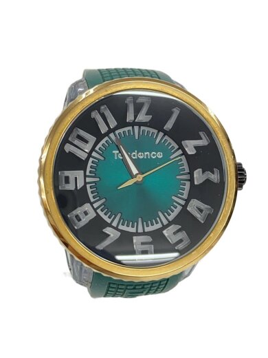 商品画像：クォーツ腕時計/アナログ/ラバー/GRN/GRN/TY532001 1