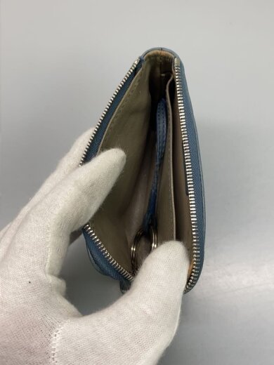 商品画像：キーケース/レザー/BLU/無地/レディース 4