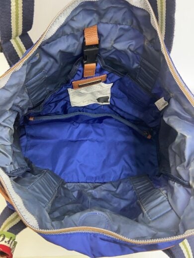 商品画像：トートバッグ/ナイロン/BLU/無地 6