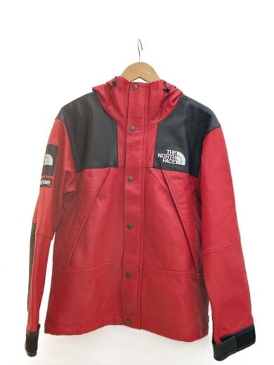 商品画像：レザージャケット・ブルゾン/S/羊革/RED/無地/NP61807I 1