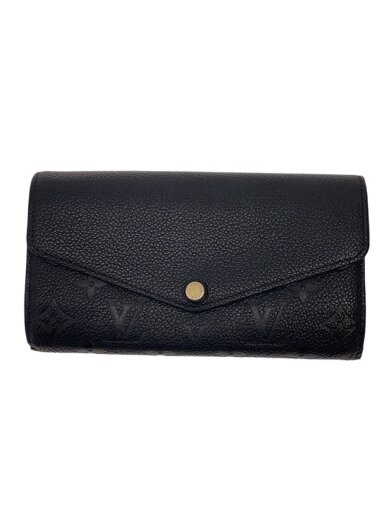 商品画像：ポルト・フォイユ・サラ_モノグラム・アンプラント/レザー/BLK/無地/メンズ 1