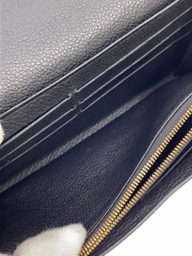 商品画像：ポルト・フォイユ・サラ_モノグラム・アンプラント/レザー/BLK/無地/メンズ 6