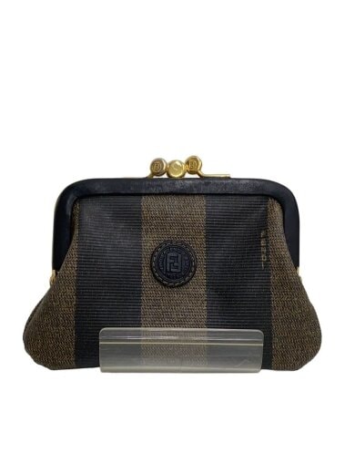 商品画像：コインケース/--/BRW/ストライプ/レディース 1