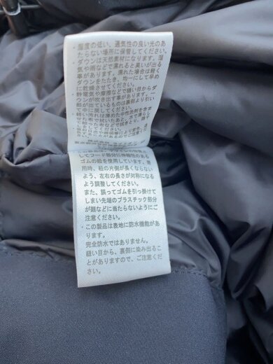 商品画像：ダウンジャケット/XL/ポリエステル/BLK 5