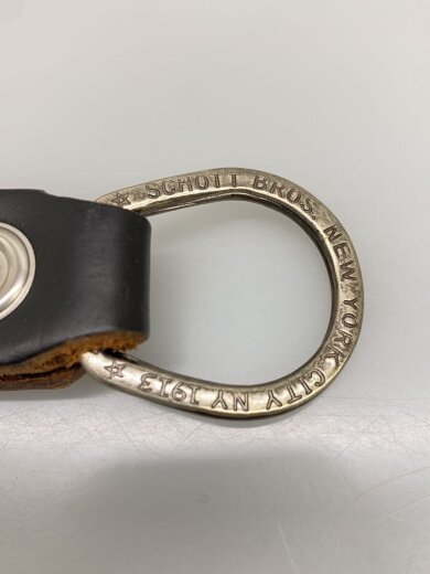 商品画像：キーホルダー/レザー/BLK/無地/メンズ 3