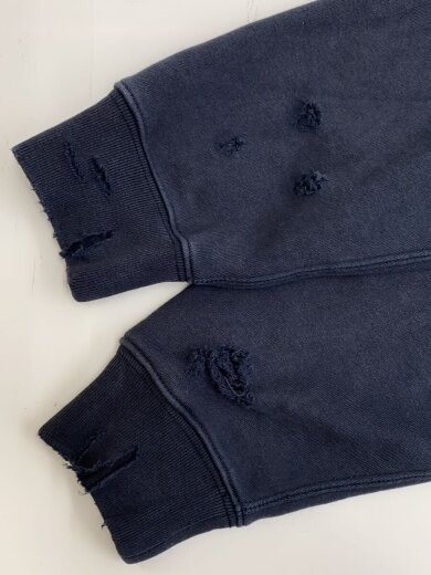 商品画像：ジップパーカー/M/コットン/NVY/無地 6