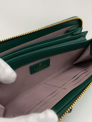 商品画像：長財布/牛革/GRN/レディース// 8