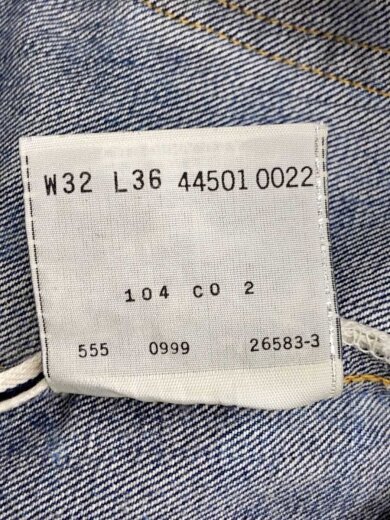 商品画像：ボトム/32/デニム/IDG/無地/44501-0022 5