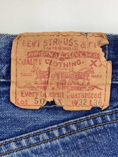 商品画像：ボトム/32/デニム/IDG/無地/501-0004 4